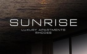 Sunrise luxury apartments Rhodes